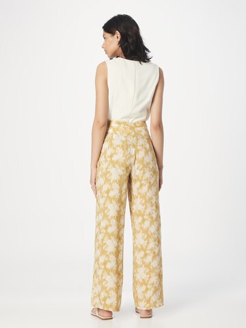 Wide Leg Pantalon 'ARROYO' Designers Society en jaune