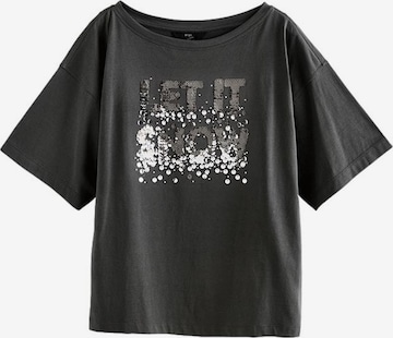 Next - Camiseta en gris: frente
