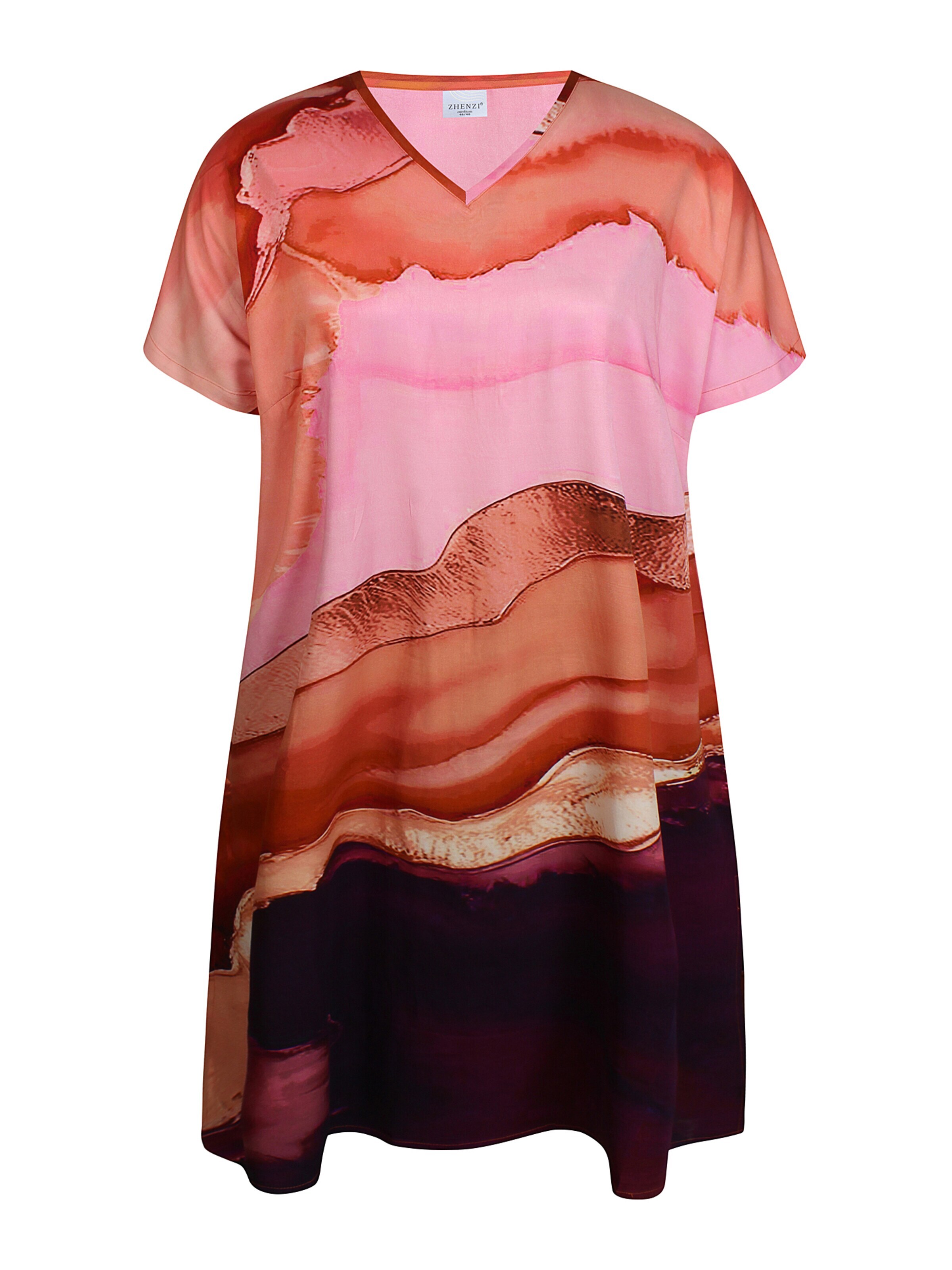 Zhenzi Dress 'Kitty 1465' in Orange: front