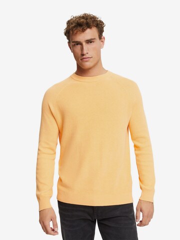 Pull-over ESPRIT en jaune : devant