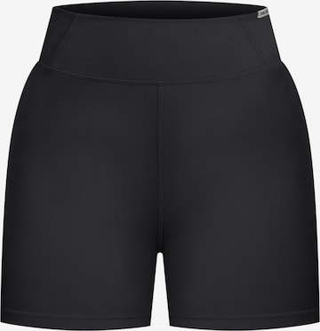 Skinny Pantalon de sport 'Advance Pro' Smilodox en noir : devant