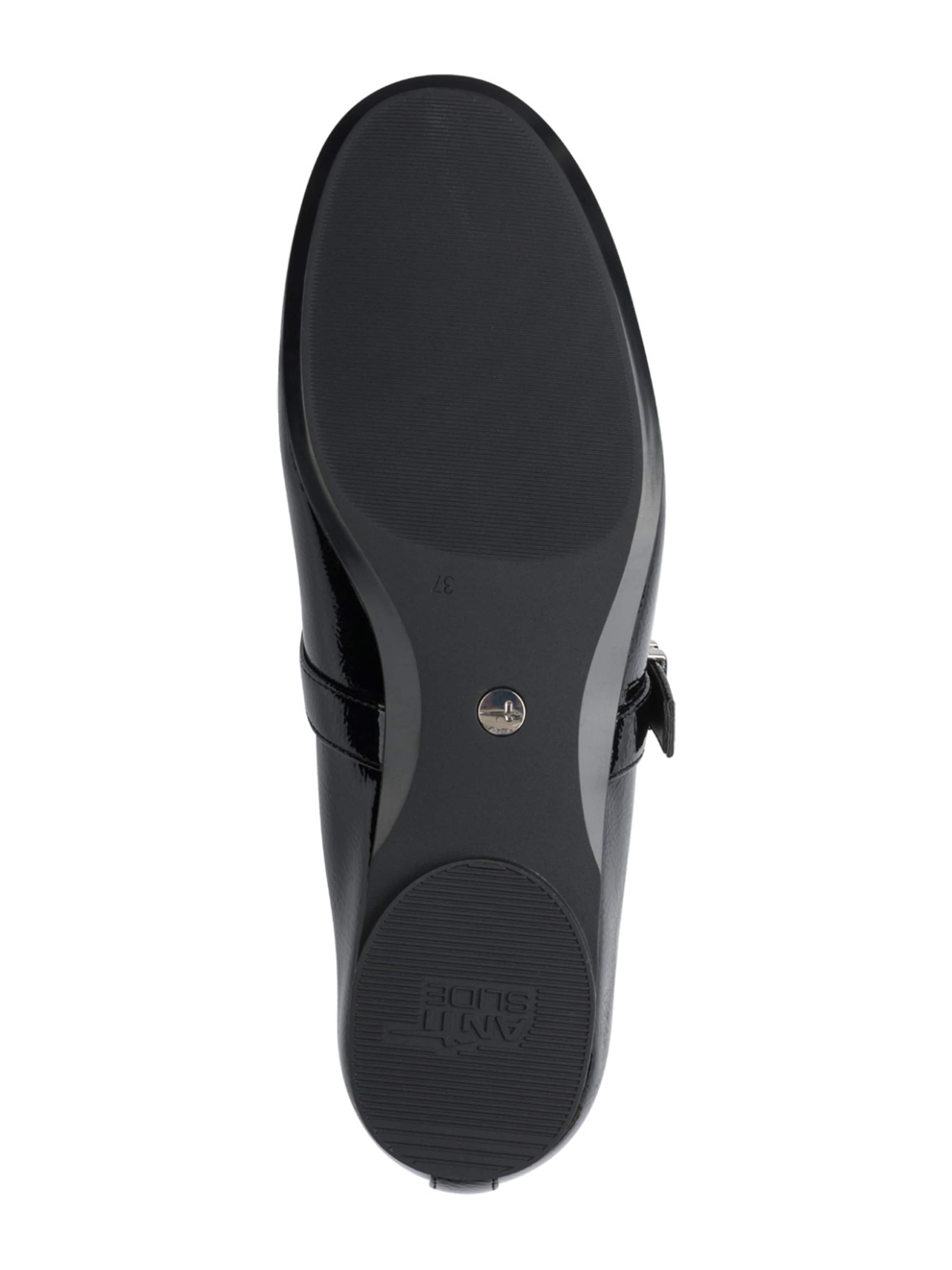 Ballerines à lanières Tamaris en noir