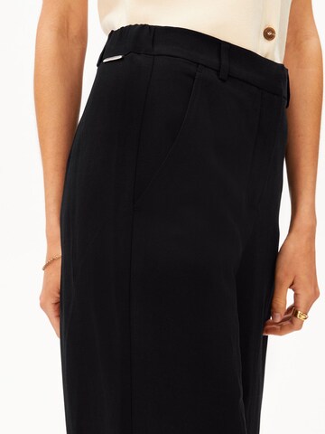 ARMEDANGELS Loosefit Hose CAARUNUS LINO in Schwarz