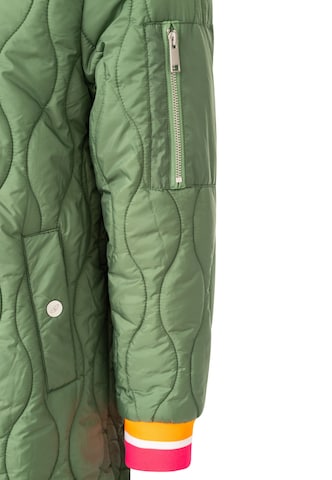 Manteau mi-saison Zwillingsherz en vert