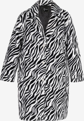 fainaPrijelazni kaput - crna boja: prednji dio