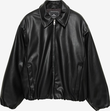 Pull&Bear Tussenjas in Zwart: voorkant