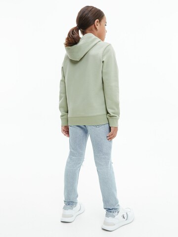 Calvin Klein Jeans كنزة رياضية بلون أخضر