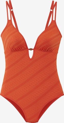 Costume intero di s.Oliver in arancione: frontale