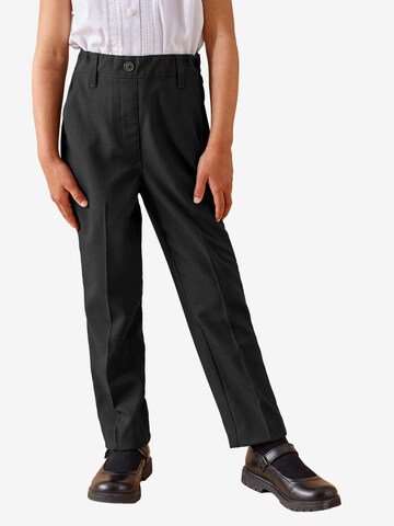 Next Regular Trousers in Black: front