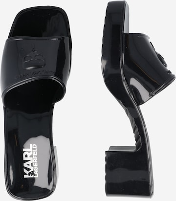 Karl Lagerfeld Pantofle – černá