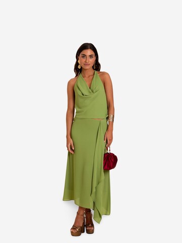 THE-ARE Top in Groen: voorkant