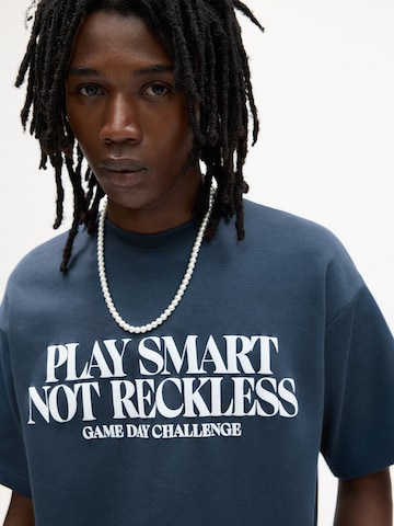Pull&Bear Tričko – modrá