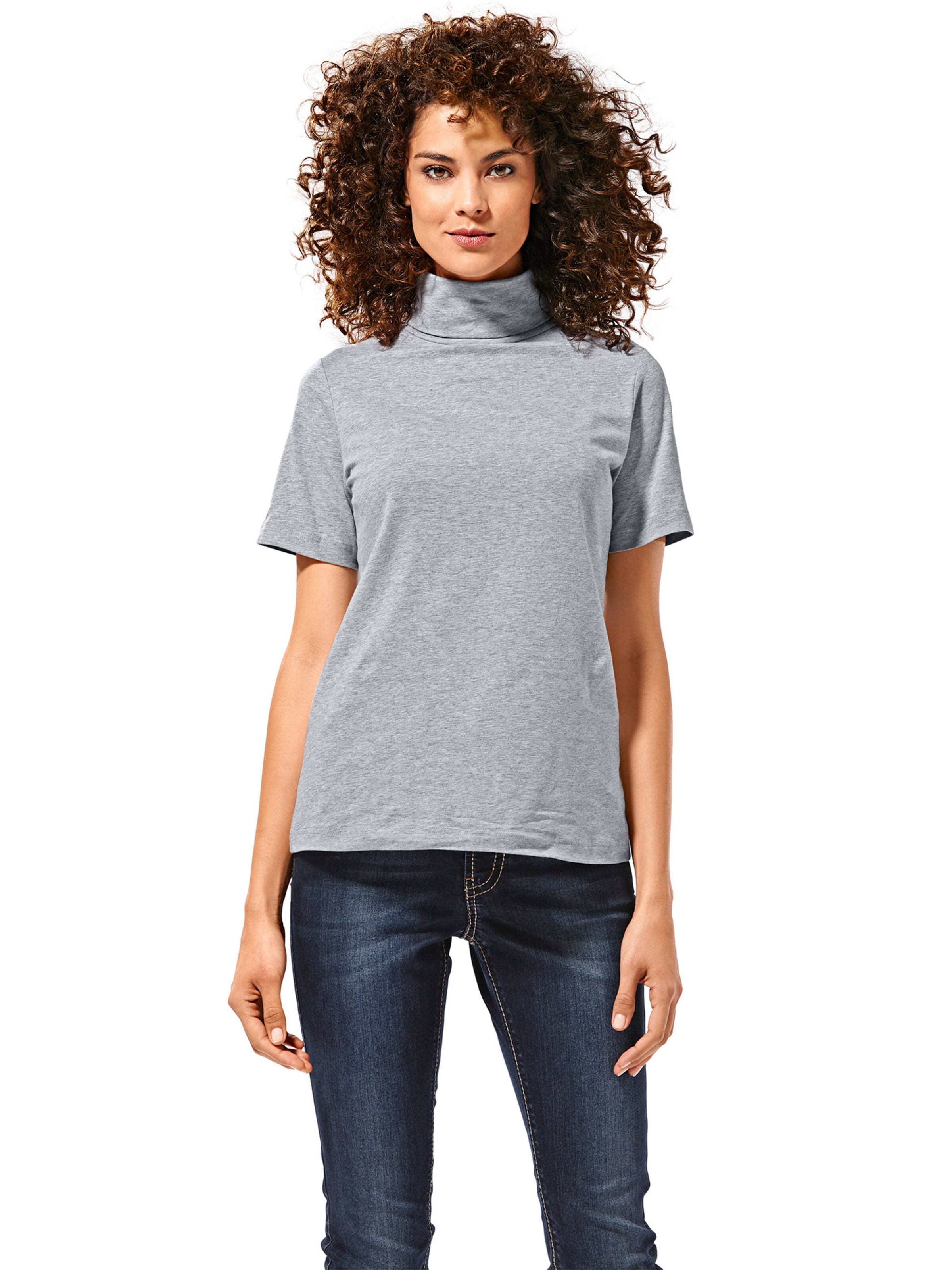T-shirt heine en gris : devant