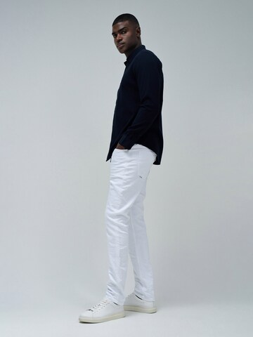 Coupe slim Chemise Salsa Jeans en bleu