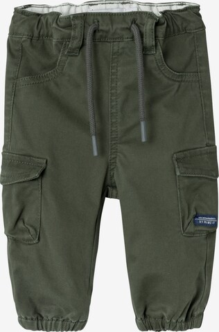 NAME IT Broek 'BEN' in Groen: voorkant