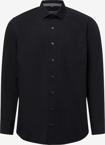 Andrew James Hemd in Schwarz: Vorderseite