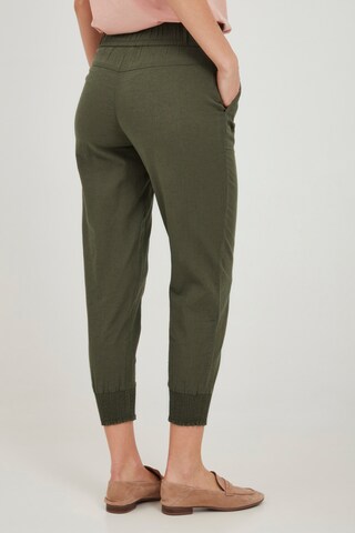 Fransa Tapered Broek in Groen