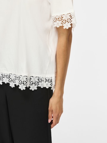 VILA - Camiseta 'VIVora' en blanco