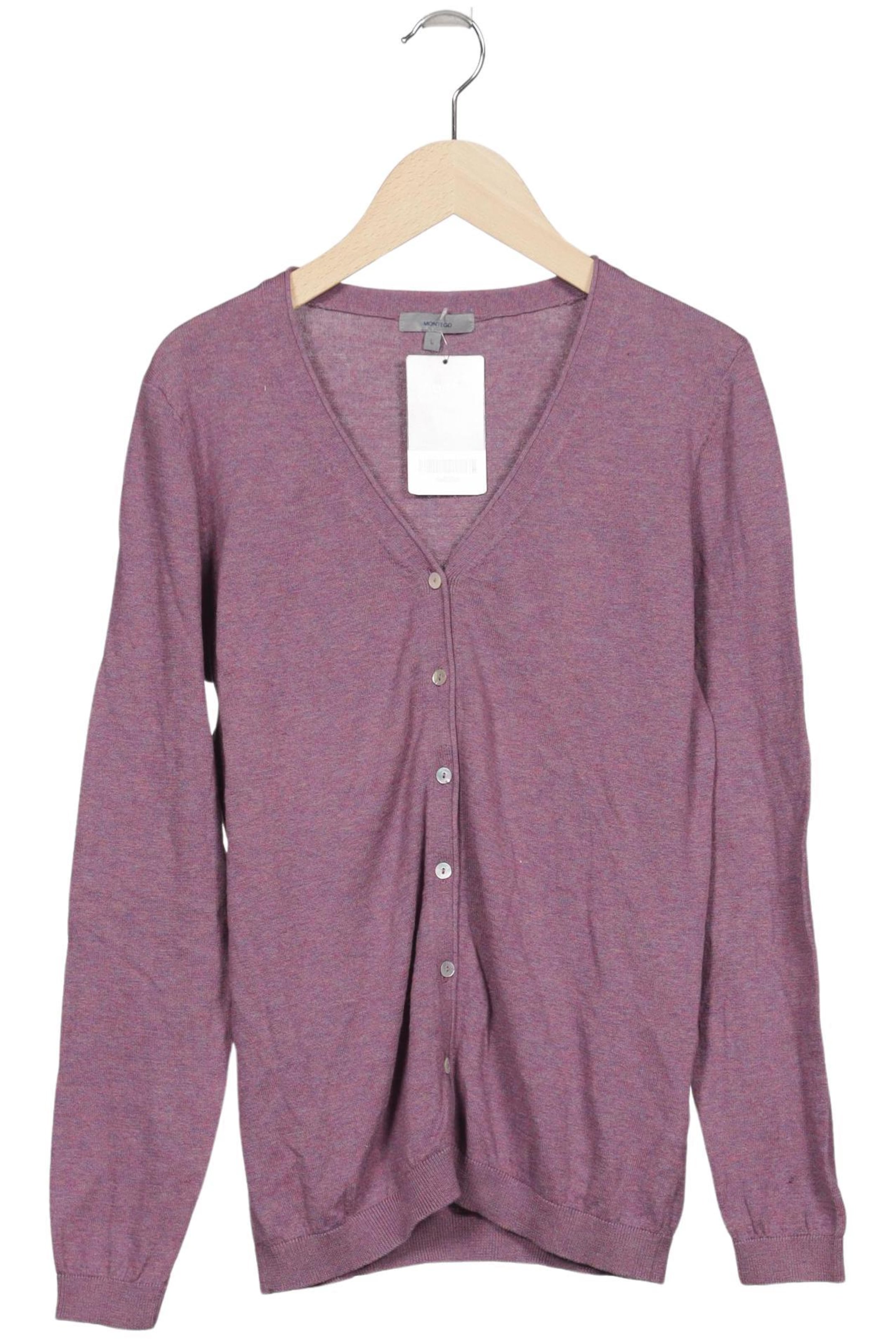 MONTEGO Sweater & Cardigan in L in Purple: front