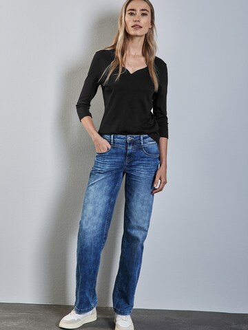 STREET ONE Shirt 'Ada' in Schwarz