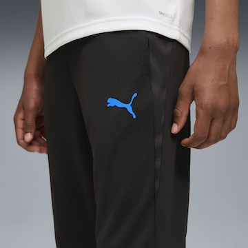 PUMA Slimfit Sportbroek 'Individual Cup' in Zwart