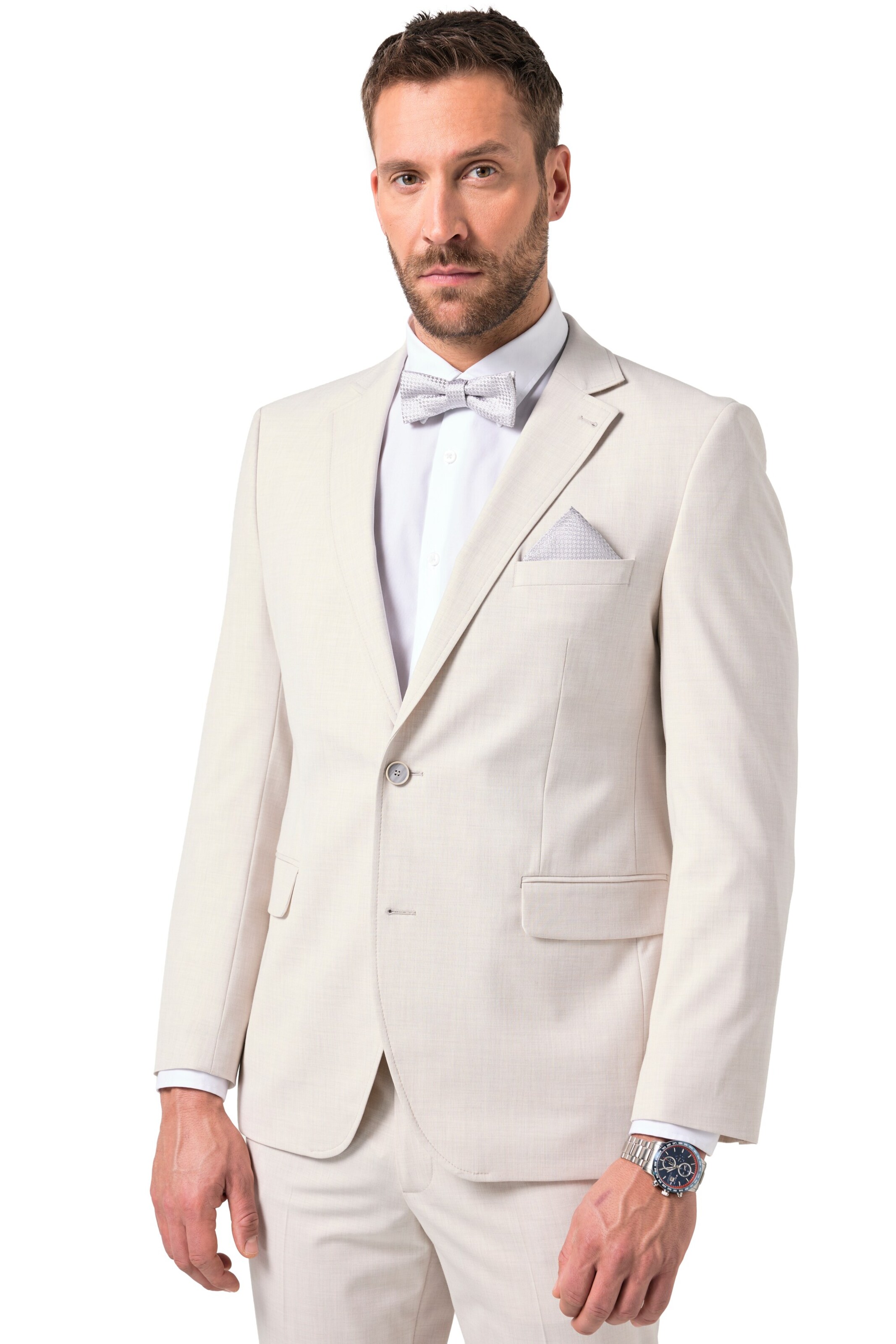 JP1880 Fliege in Silber: Vorderseite