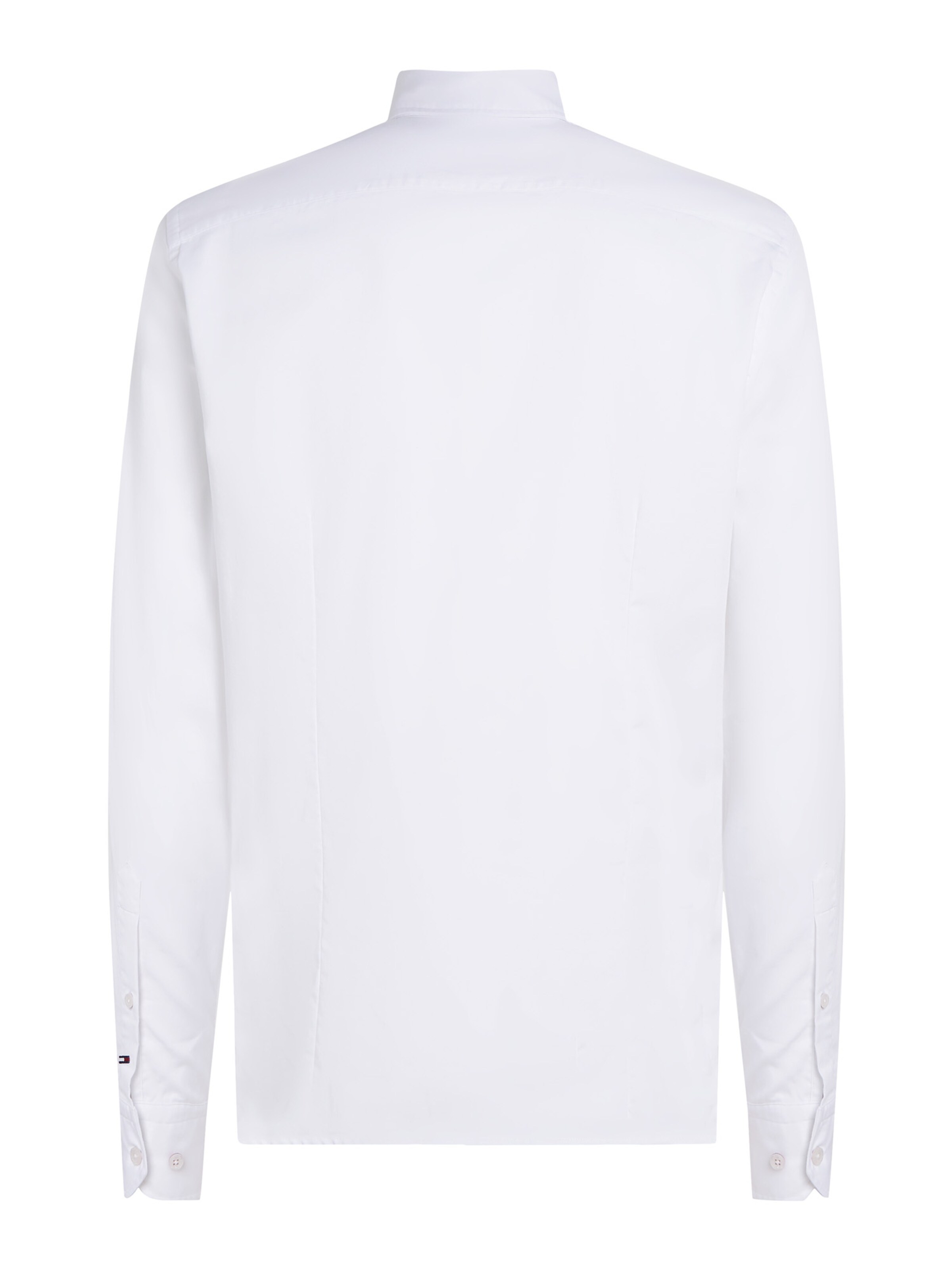 TOMMY HILFIGER Regular fit Риза в бяло: отзад