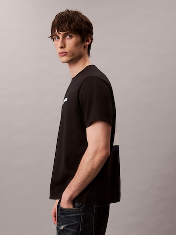 T-Shirt '20S' Calvin Klein Jeans en noir