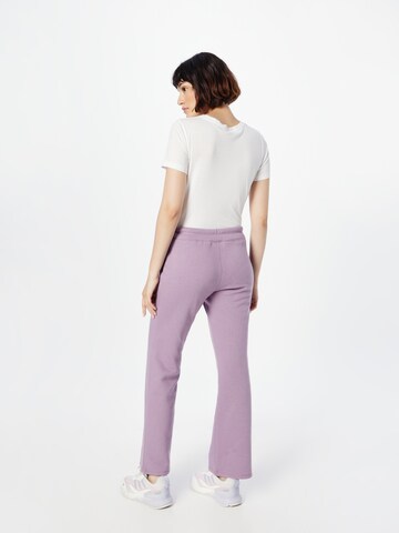 GAP Bootcut Kalhoty – fialová