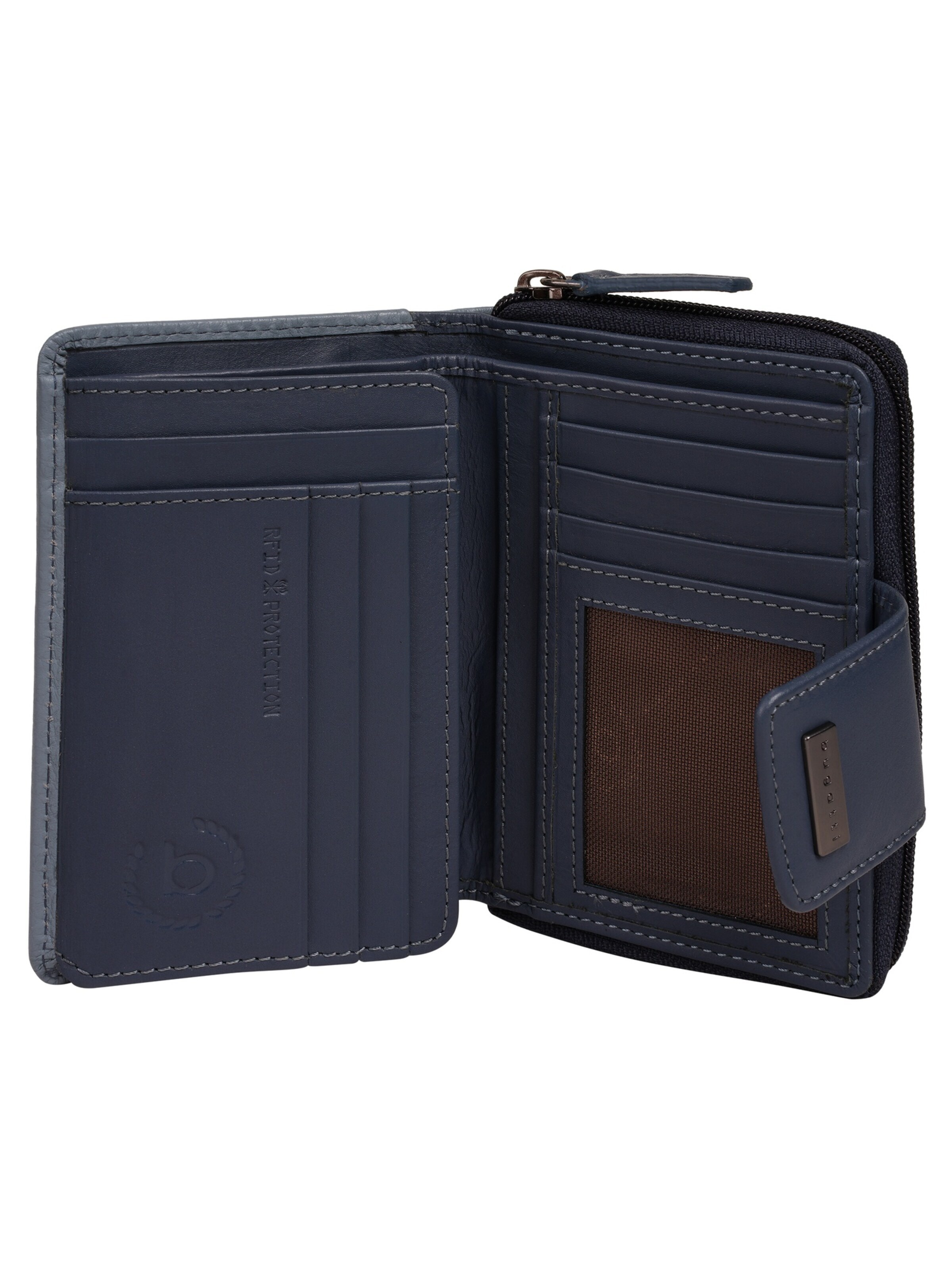 bugatti Wallet 'SINA' in Blue