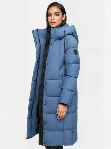 MARIKOO Winter Coat 'Tabiaa' in Blue
