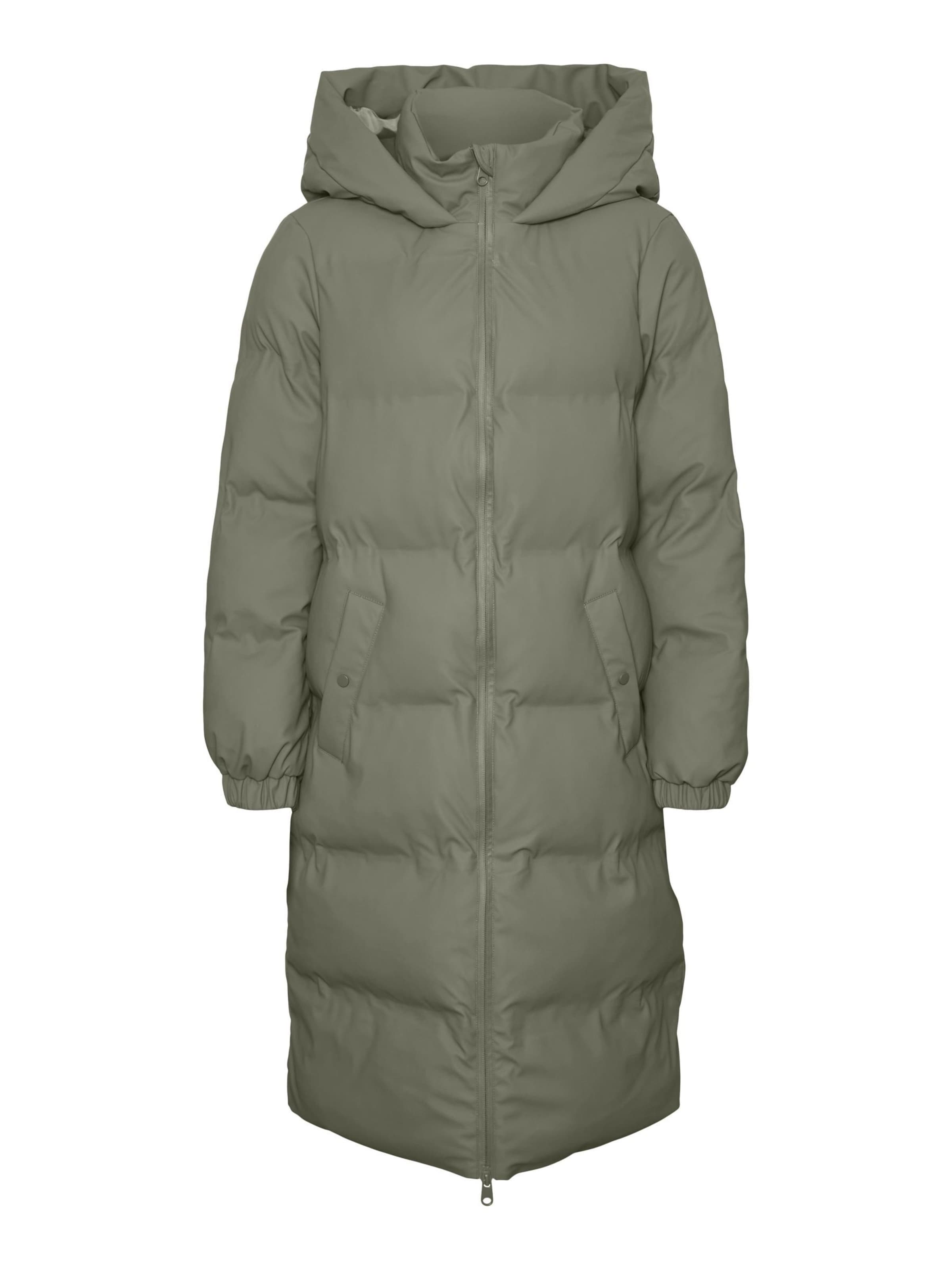 VERO MODA Télikabátok 'Noe' - zöld: elől