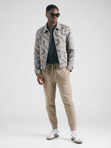 Effilé Pantalon 'Dayote' HUGO en marron