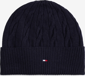 TOMMY HILFIGER Шапка в синьо: отпред