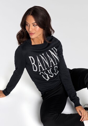 BRUNO BANANI Pullover in Schwarz