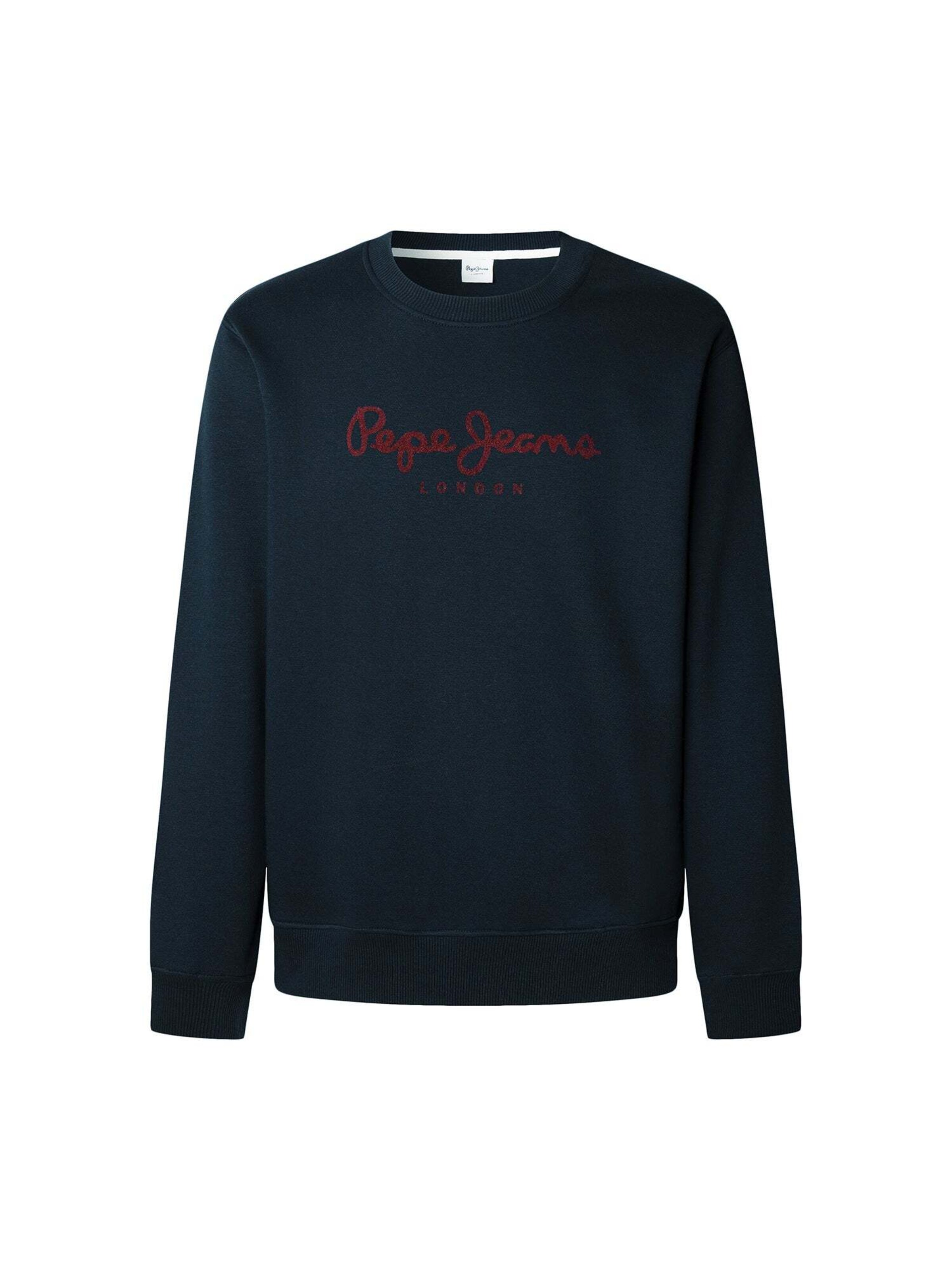 Pepe Jeans Mikina - Modrá: predná strana