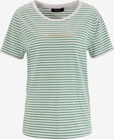 Aniston CASUAL Shirt in grün / weiß, Produktansicht