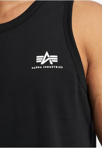 T-Shirt ALPHA INDUSTRIES en noir