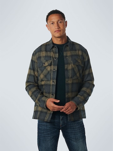No Excess Comfort fit Button Up Shirt in Green: front