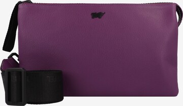 Sac à bandoulière 'Capri' Braun Büffel en violet : devant