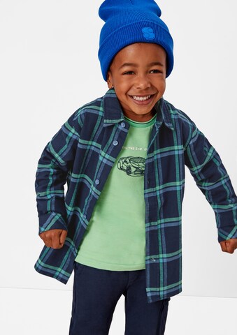 s.Oliver Regular Fit Hemd in Blau: Vorderseite