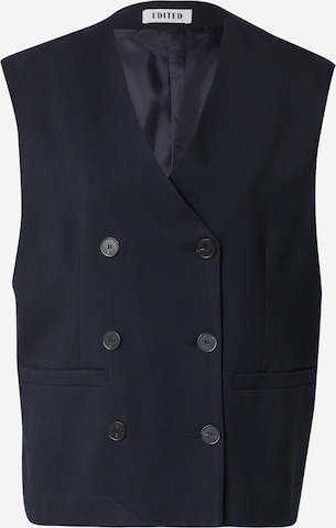 Gilet de costume 'Dawn' EDITED en bleu : devant