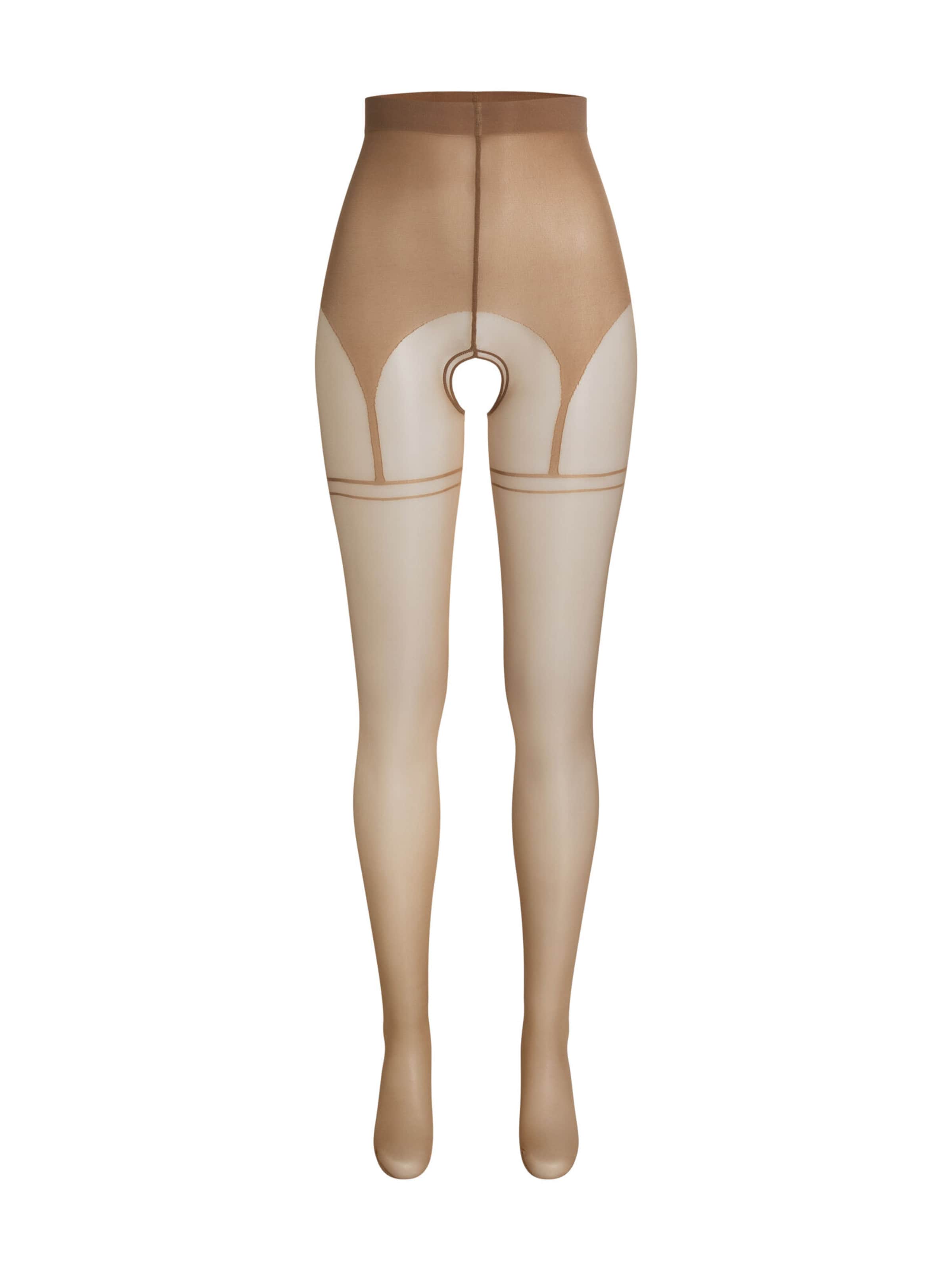 camano Feinstrumpfhose in Beige: Vorderseite