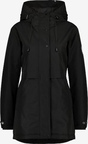 Alife and Kickin Between-seasons parka 'MarlyAK' in Black: front