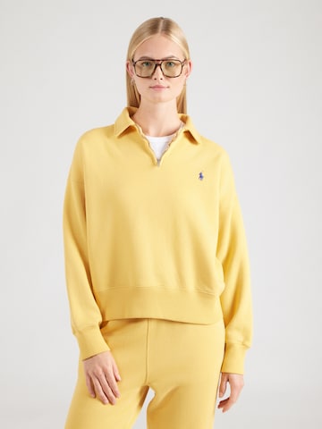 Polo Ralph Lauren Sweatshirt i gul: framsida