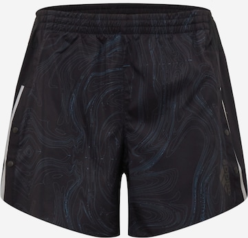 ADIDAS SPORTSWEAR Regular Sports trousers 'Designed for Running for the Oceans' in Black: front