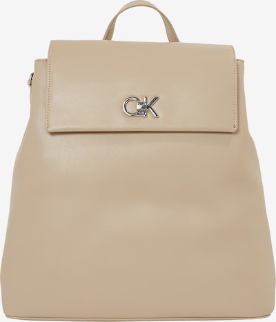 Kuprinė iš Calvin Klein, spalva – smėlio spalva, Prekių apžvalga