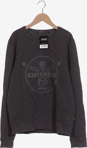CHIEMSEE Sweatshirt & Zip-Up Hoodie in M in Grey: front