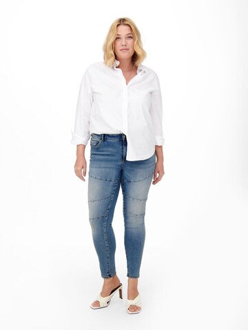 Skinny Jean 'Willy' ONLY Carmakoma en bleu