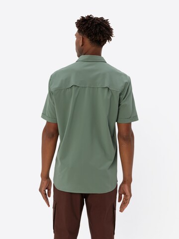 VAUDE Regular fit Athletic button up shirt 'Rosemoor II' in Green